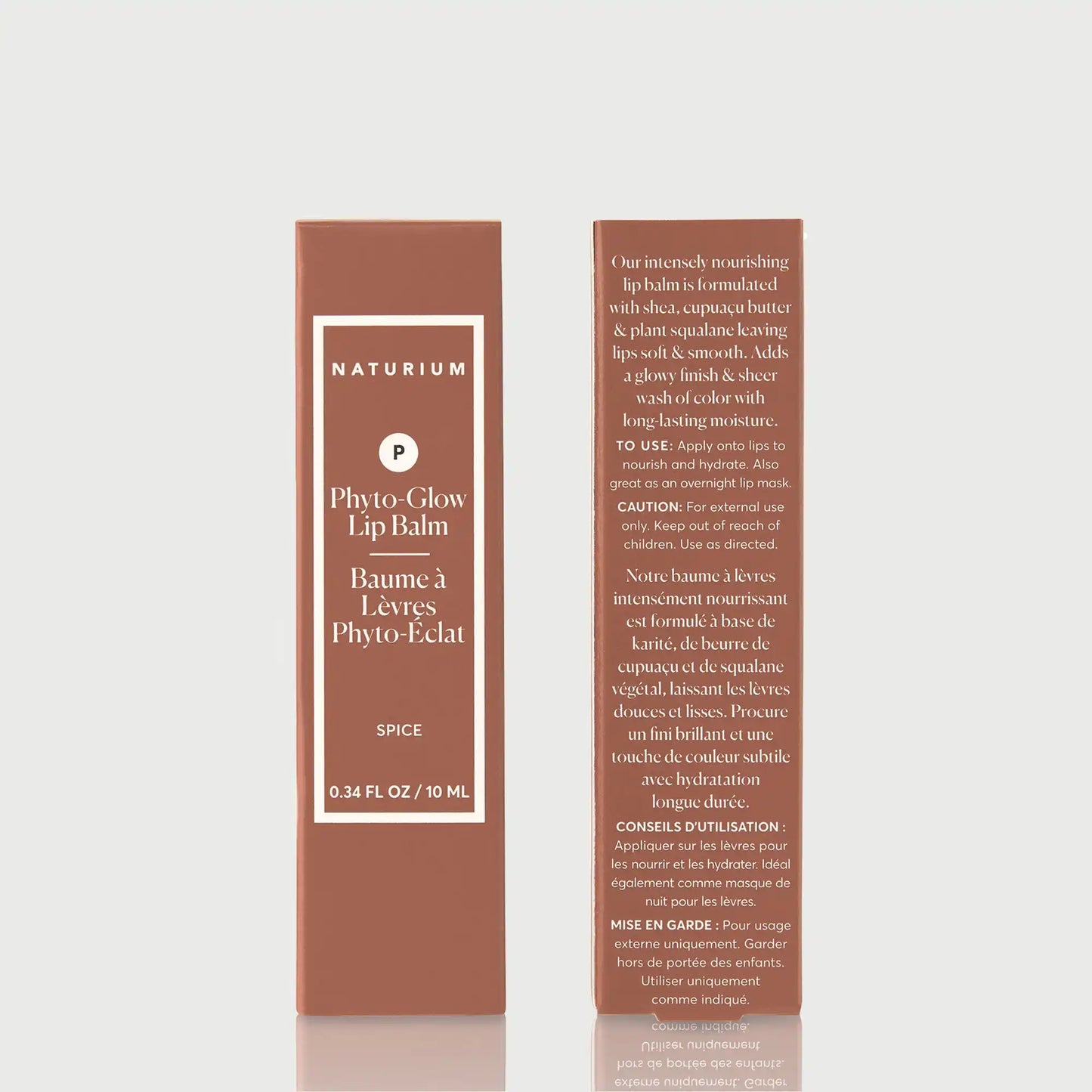 phyto-glow-lip-balm-spice-f8 NATR-60113-PhytoGlow-Spice-UC-Front-Back-bonebkgd.webp